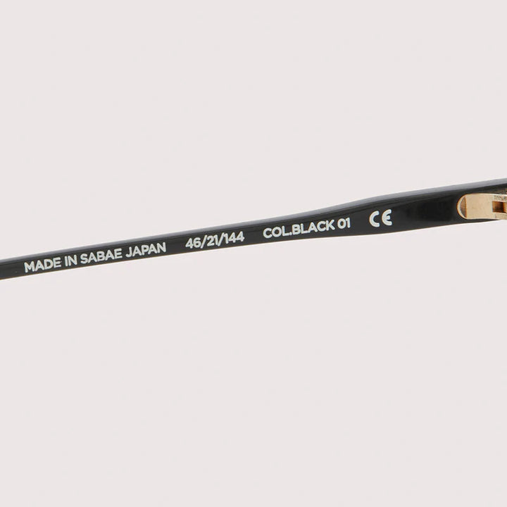 NOCHINO OPTICAL - TSUKIYOMI #1 GLOSS BLACK × CLEAR to GREY(調光モデル)