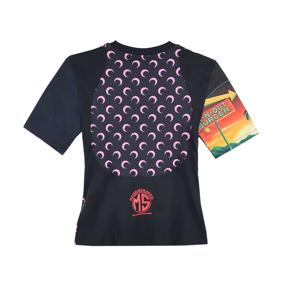 Marine Serre - Regenerated Graphic Jersey Baby Fit T-Shirt【S size】
