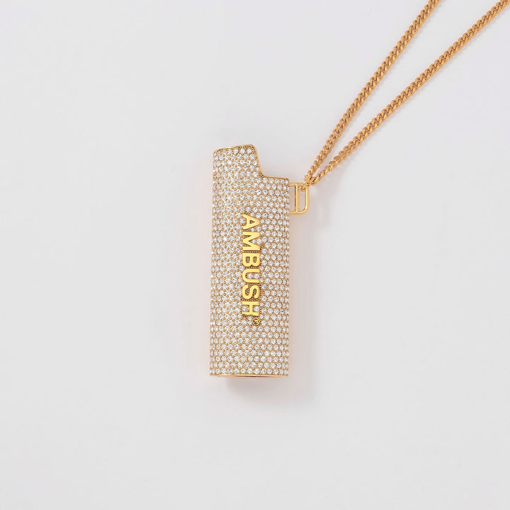 AMBUSH® - PAVE LIGHTER CASE NECKLACE