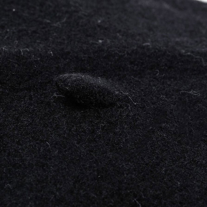 Marine Serre - MOON LOGO FELTED WOOL BERET