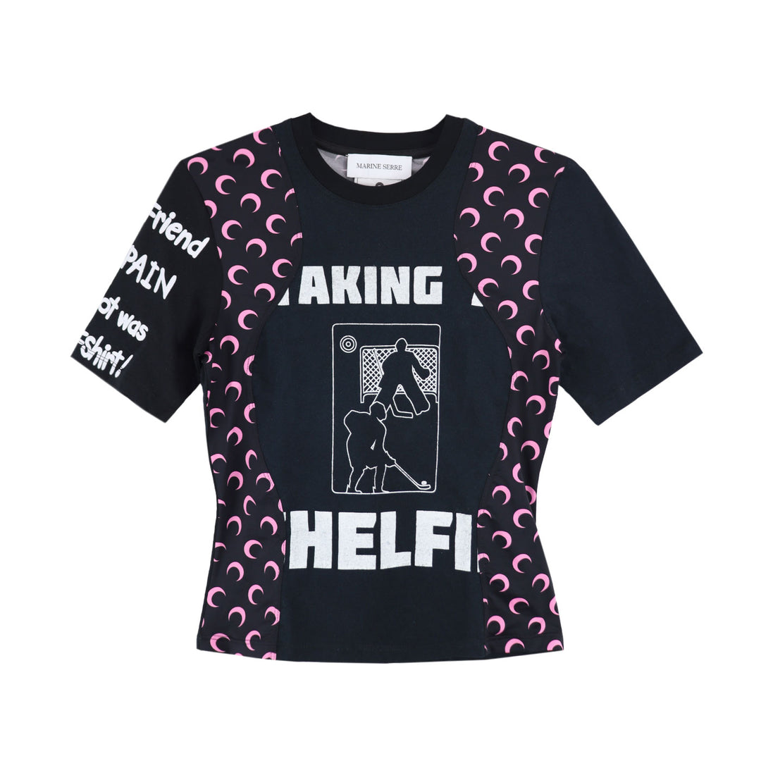 Marine Serre - Regenerated Graphic Jersey Baby Fit T-Shirt【M size】