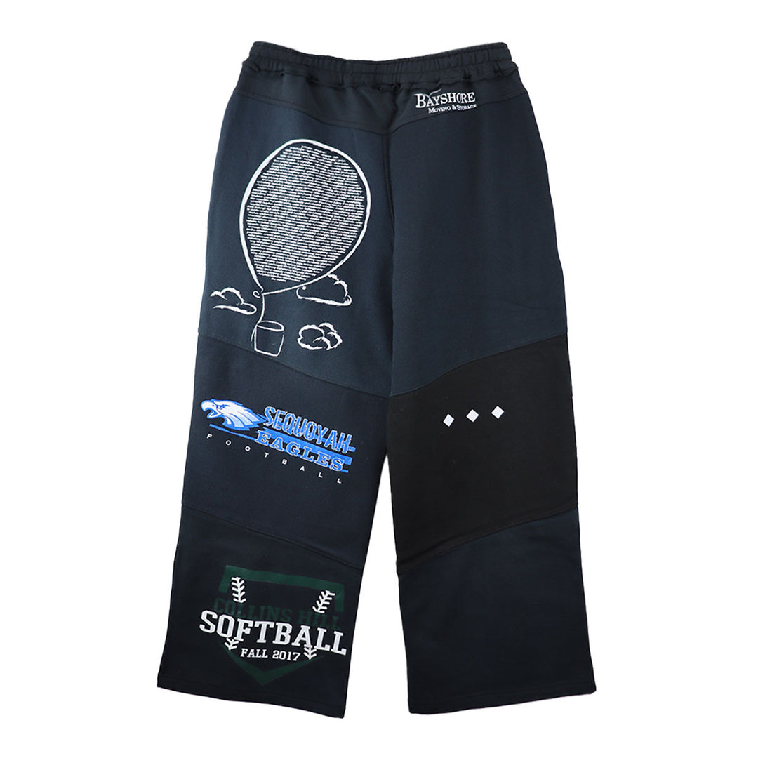 Marine Serre - REGENERATED GRAPHIC SWEATPANTS