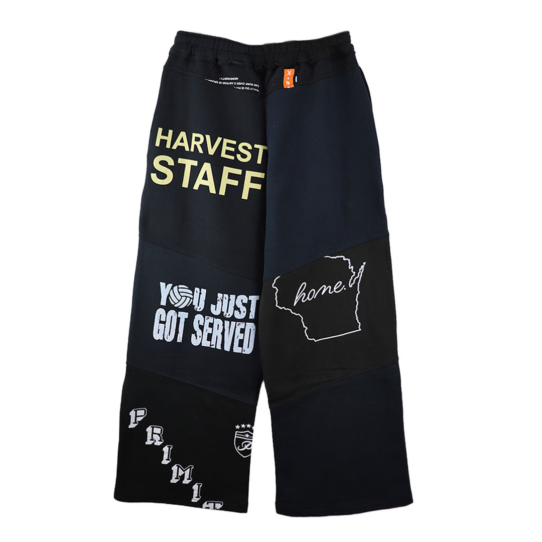 Marine Serre - REGENERATED GRAPHIC SWEATPANTS