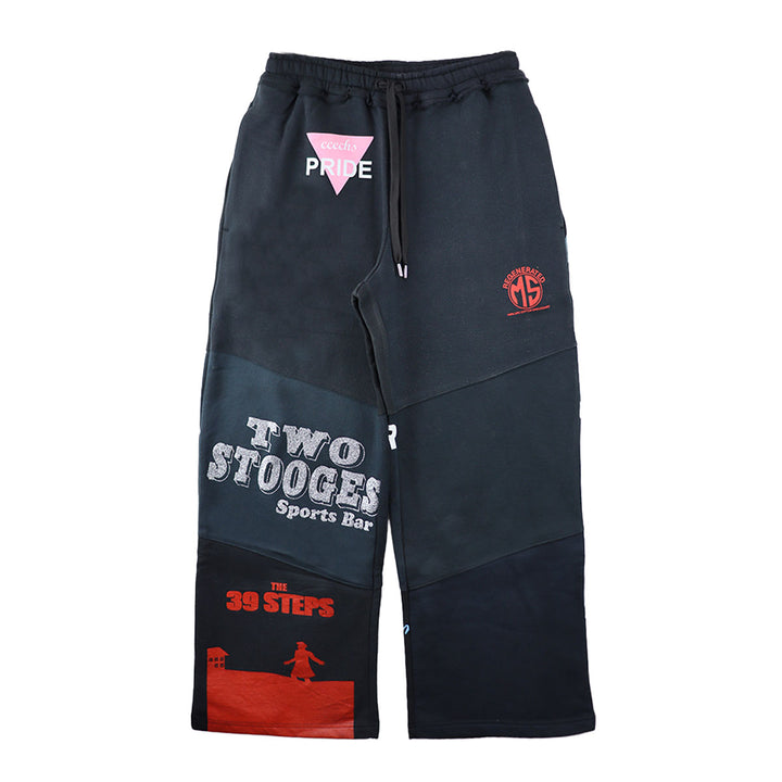 Marine Serre - REGENERATED GRAPHIC SWEATPANTS