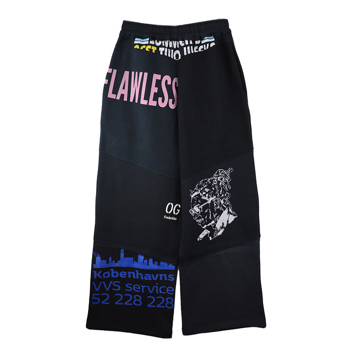 Marine Serre - REGENERATED GRAPHIC SWEATPANTS