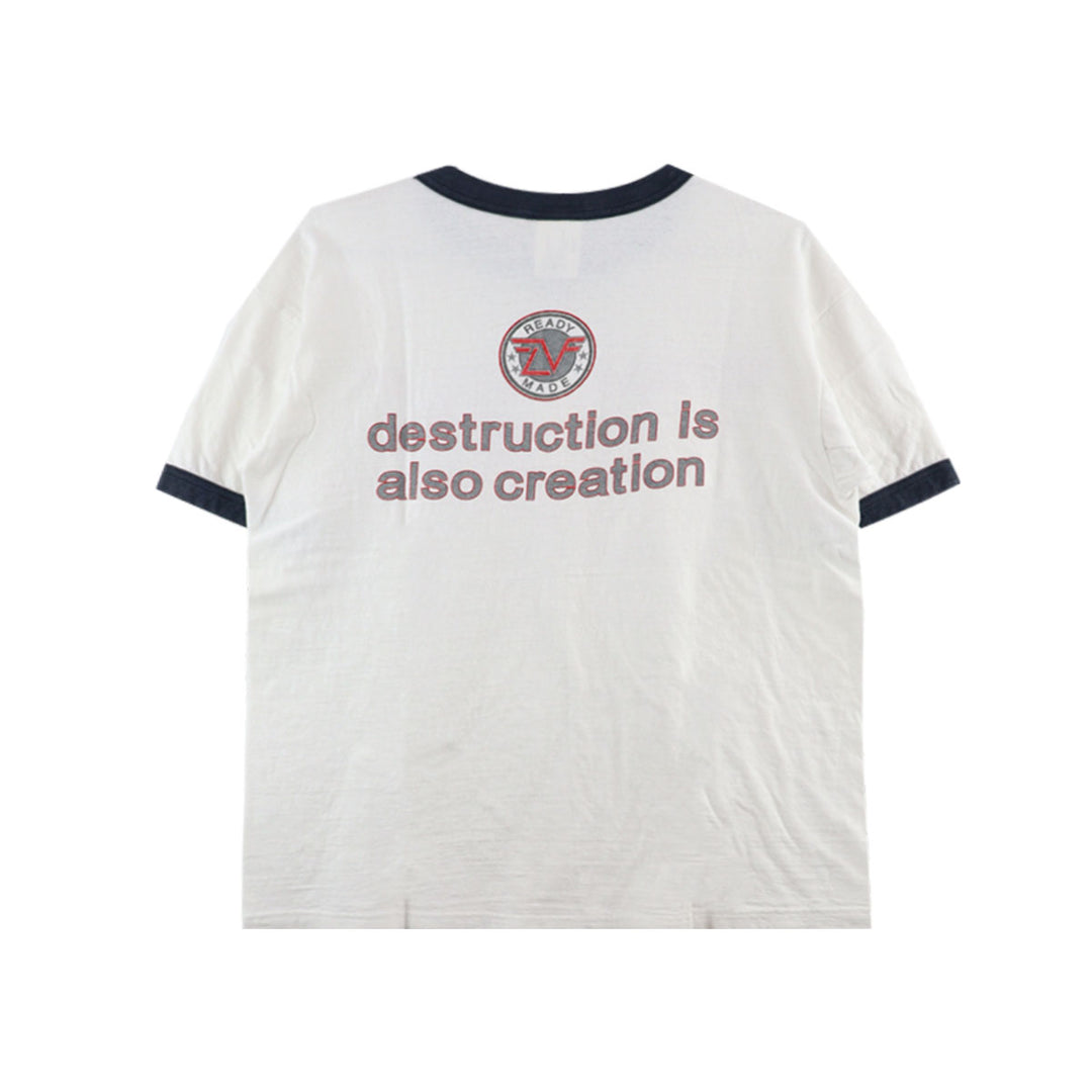READYMADE - S/S RINGER T-SHIRT