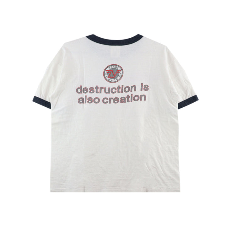 READYMADE - S/S RINGER T-SHIRT