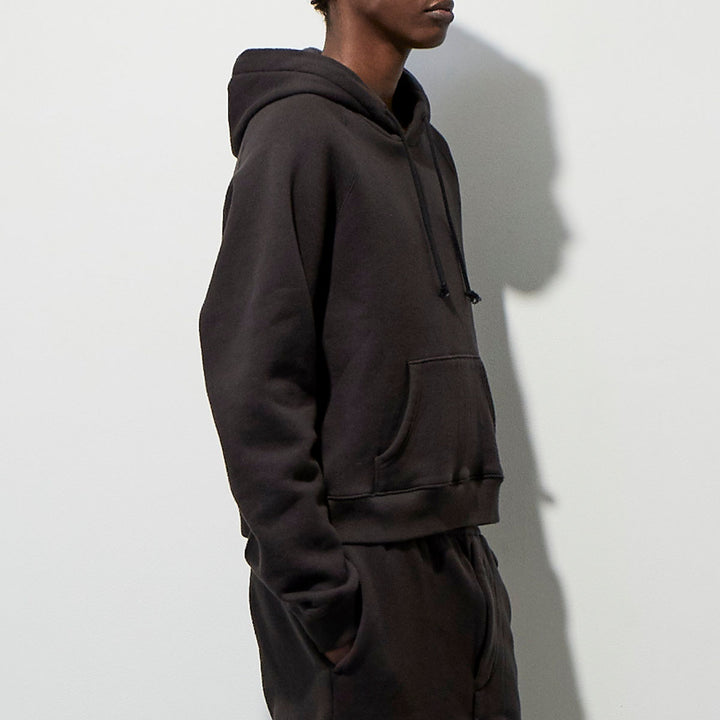VUJADE - 【WHY限定】Raz Cropped Hoodie in Cotton/Yak
