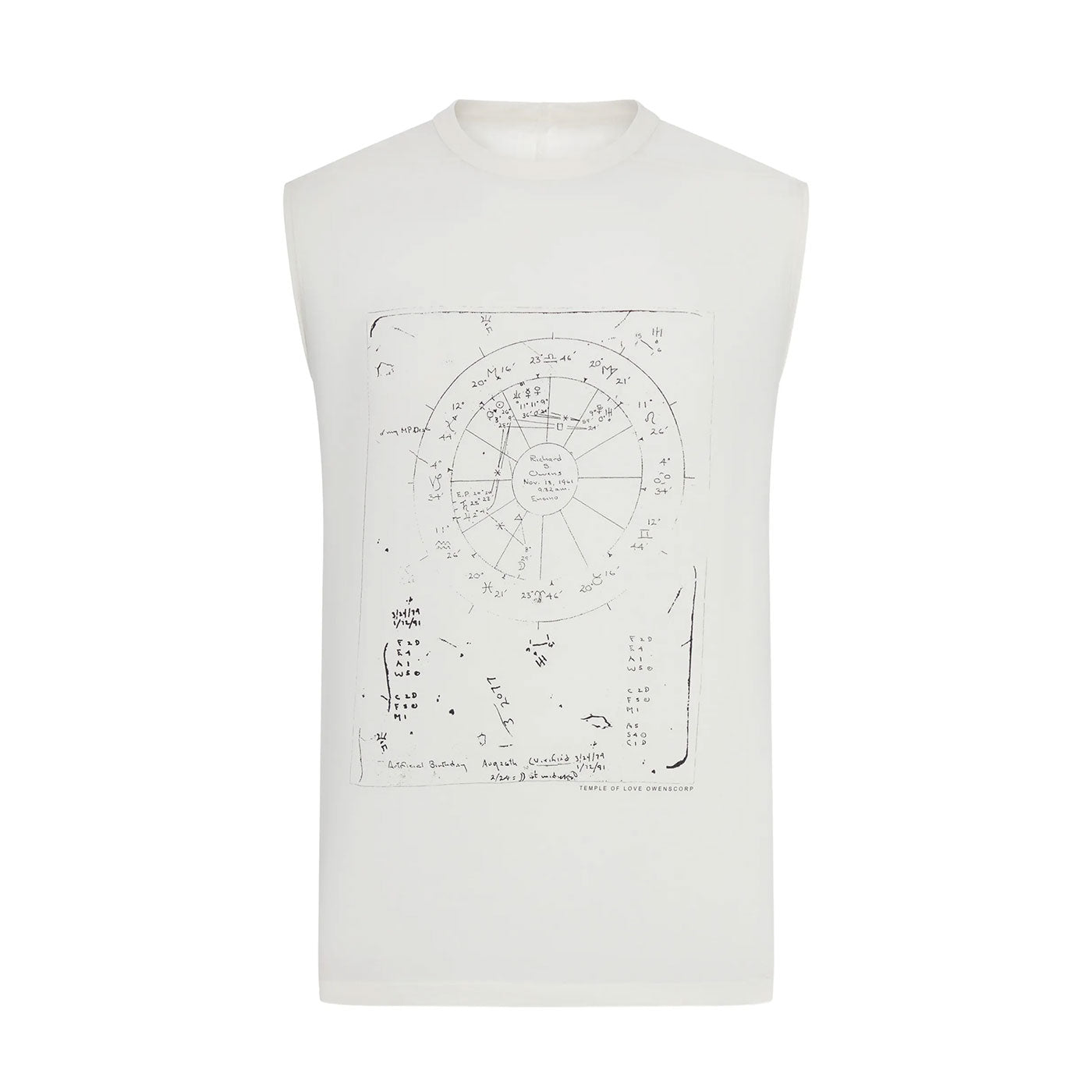 Rick Owens (リック・オウエンス) | SL BRAD T スリーブレスTシャツ