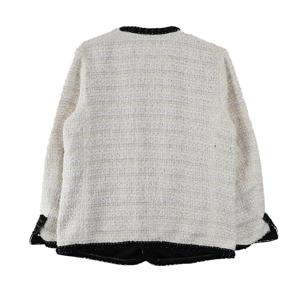 READYMADE - TWEED JKT SILVER_WHT