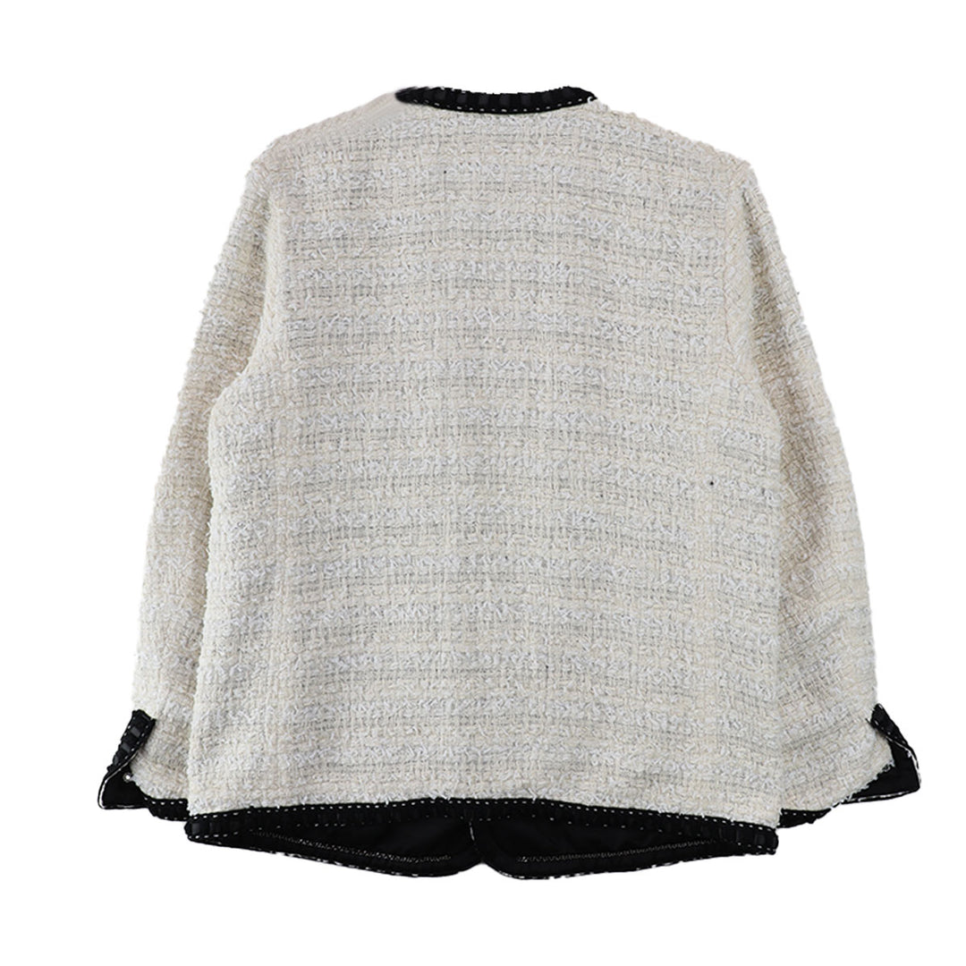READYMADE - TWEED JKT SILVER_WHT