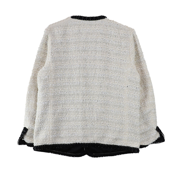 READYMADE - TWEED JKT SILVER_WHT