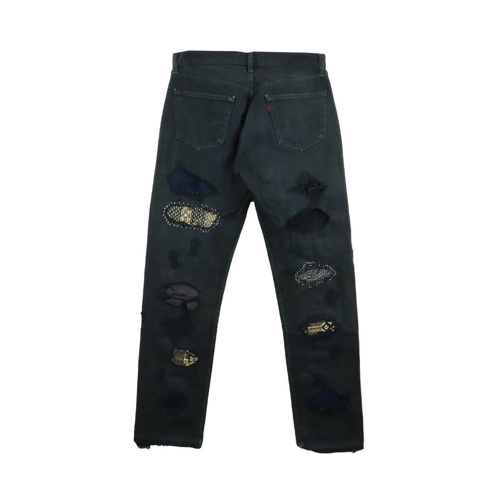 INNOCENCE NY - SASHIKO DESTROY DENIM PANTS 33