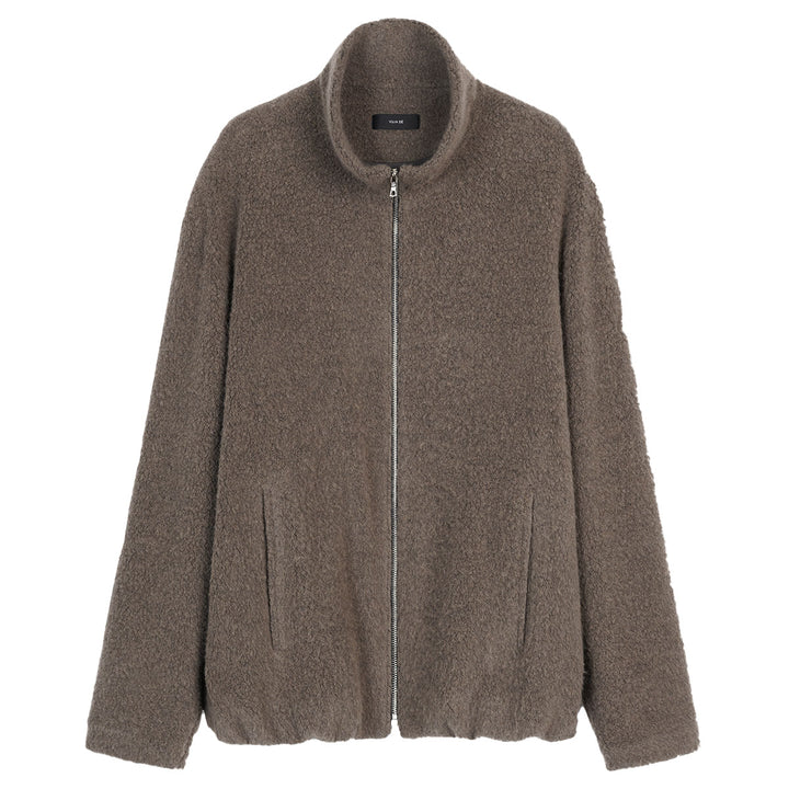 Boa Fleece Jacket in Angora/Virgin Wool