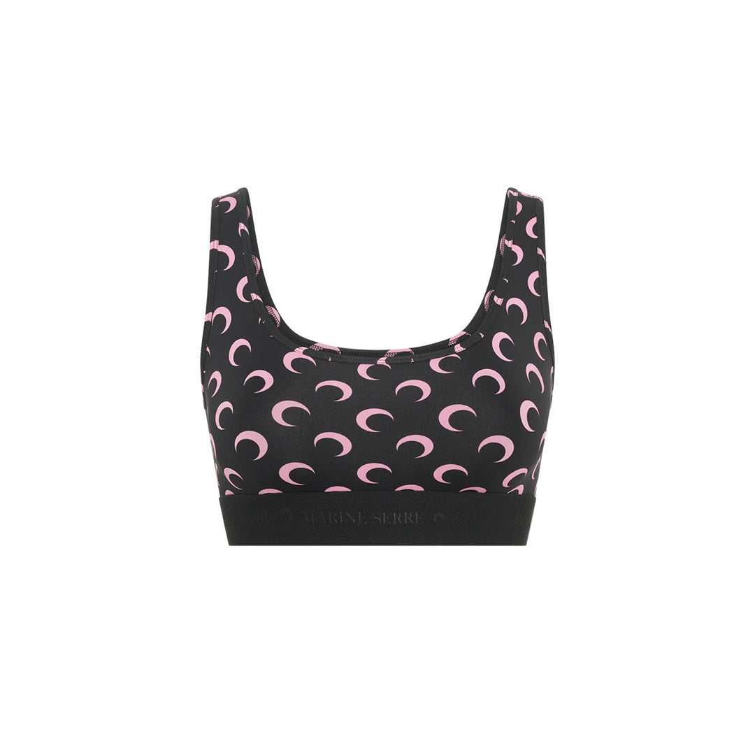 Recycled Moon Jersey Sports Bra