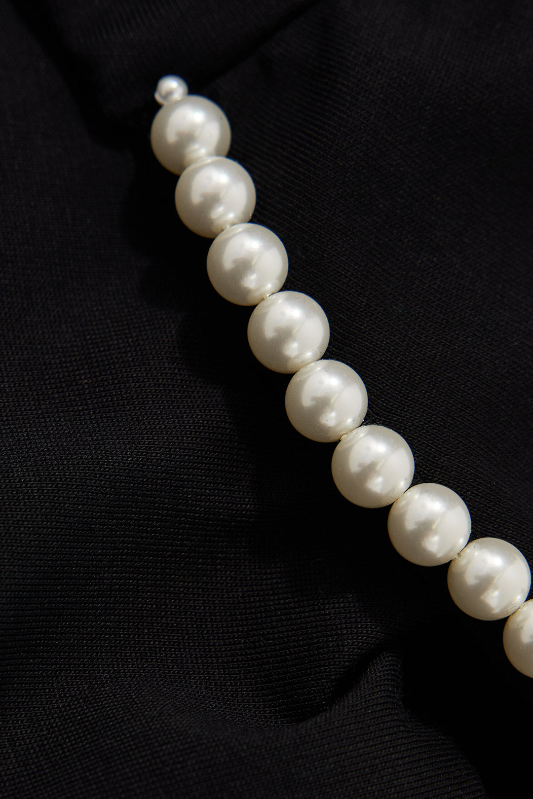 Simone Rocha - PUFF SLEEVE SAILOR COLLAR T-SHIRT W/ EMB