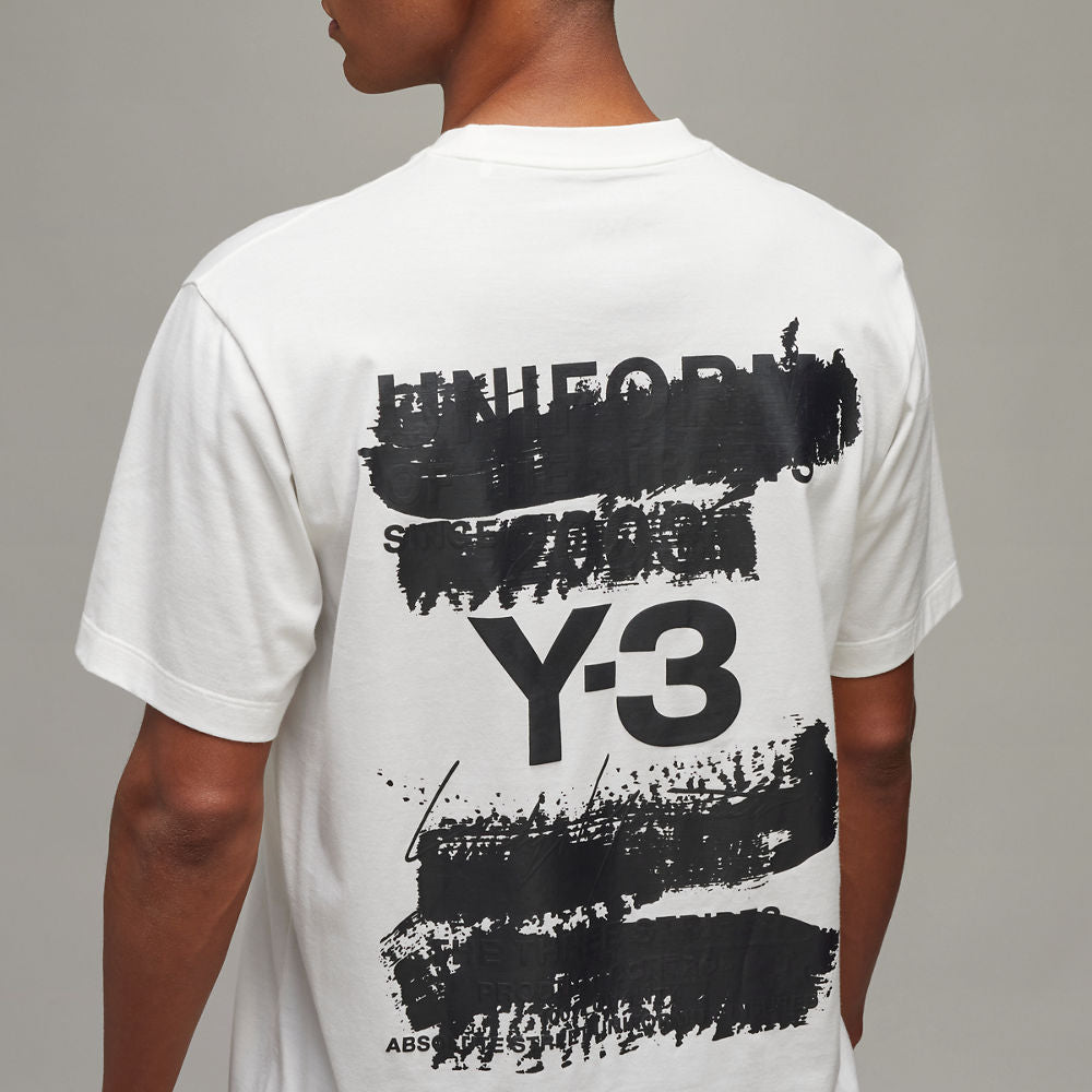 Y3 Yohji Yamamoto - U GFX SS TEE