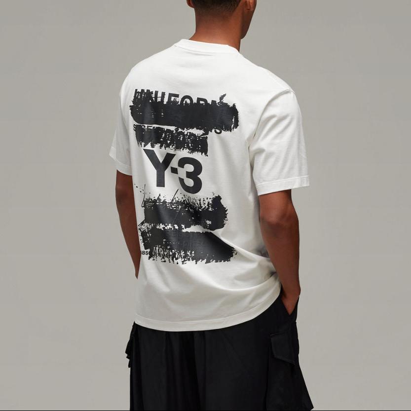 Y3 Yohji Yamamoto - U GFX SS TEE