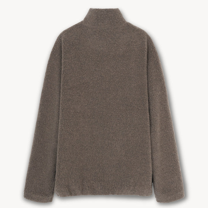 Boa Fleece Jacket in Angora/Virgin Wool