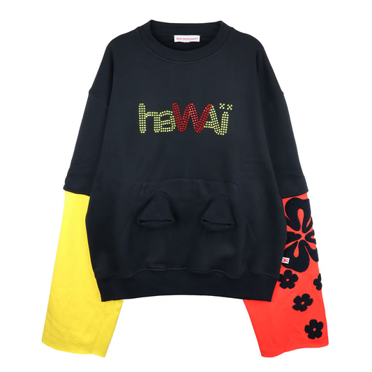 Walter Van Beirendonck - Hawaii Black Hole Sweat Super OS