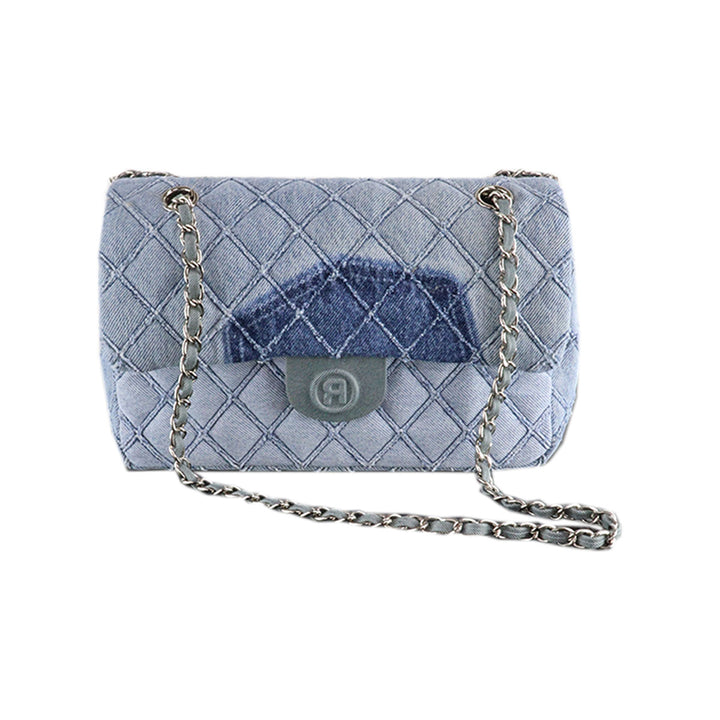 READYMADE - RHOMBUS DENIM CHAIN BAG