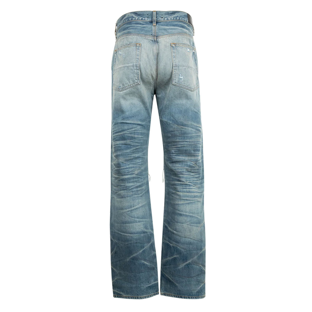 AMIRI - PLEATED DENIM STRAIGHT MX1 JEAN