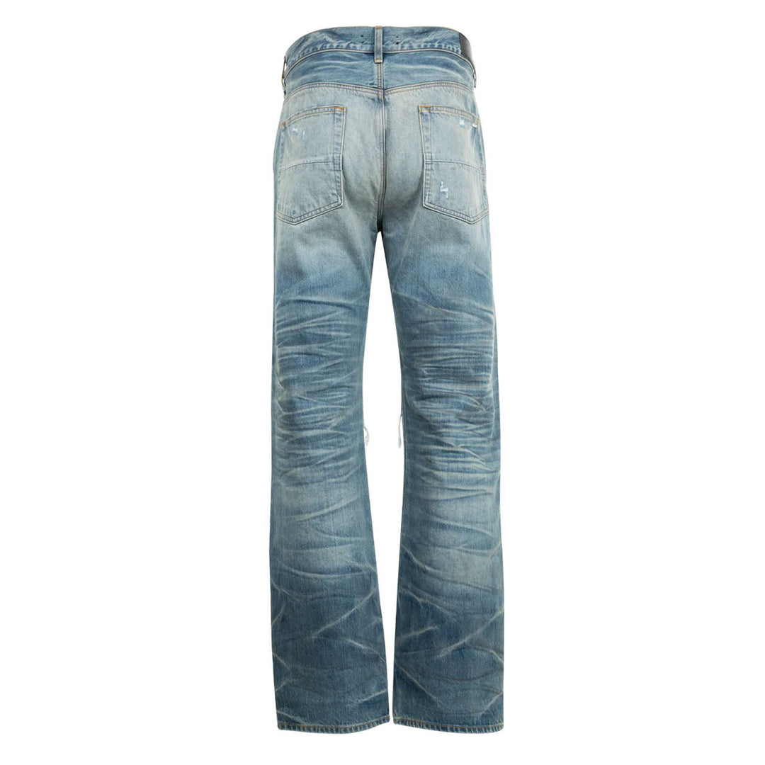 AMIRI - PLEATED DENIM STRAIGHT MX1 JEAN