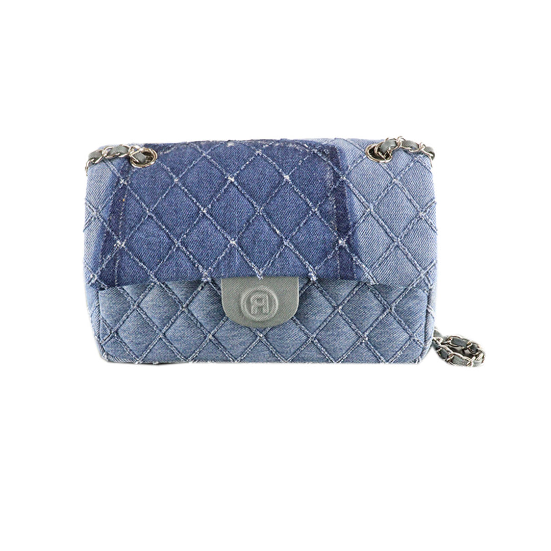 READYMADE - RHOMBUS DENIM CHAIN BAG