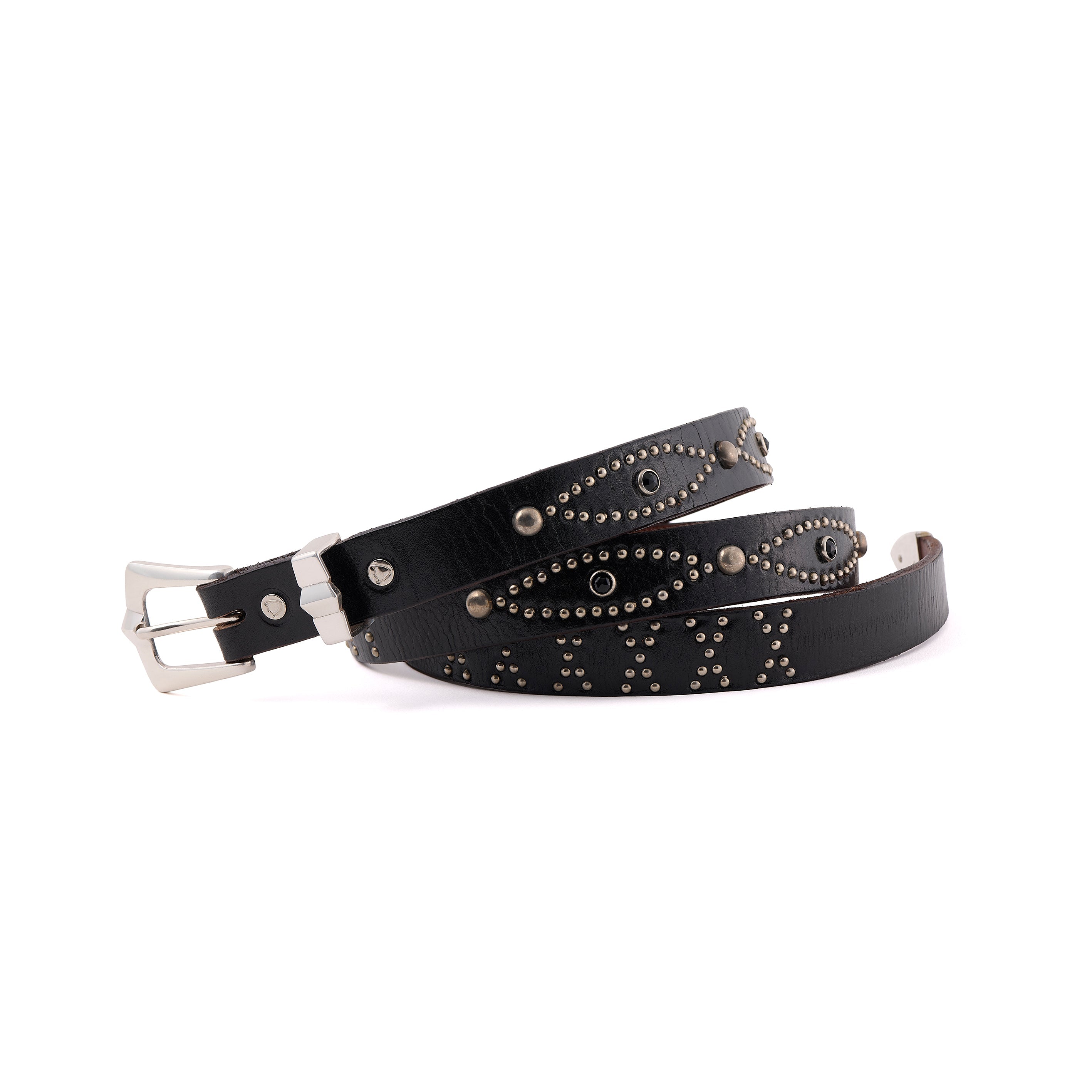 SAINT Mxxxxxx(セントマイケル) | HTC_BELT NARROW/BLACK STONE ベルト