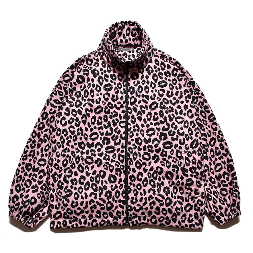 Lips Leopard Fleece Big BZ  PNK  完売品サイズ1