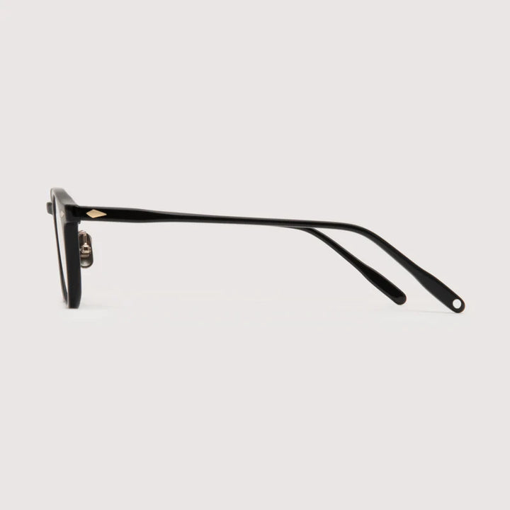 NOCHINO OPTICAL - TSUKIYOMI #1 GLOSS BLACK × CLEAR to GREY(調光モデル)