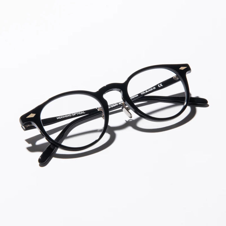 NOCHINO OPTICAL - TSUKIYOMI #1 GLOSS BLACK × CLEAR to GREY(調光モデル)