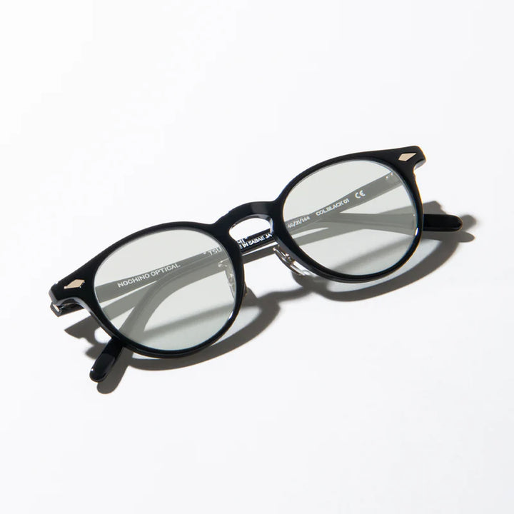 NOCHINO OPTICAL - TSUKIYOMI #2 GLOSS BLACK × GREY GREEN to D.GREY (調光モデル)