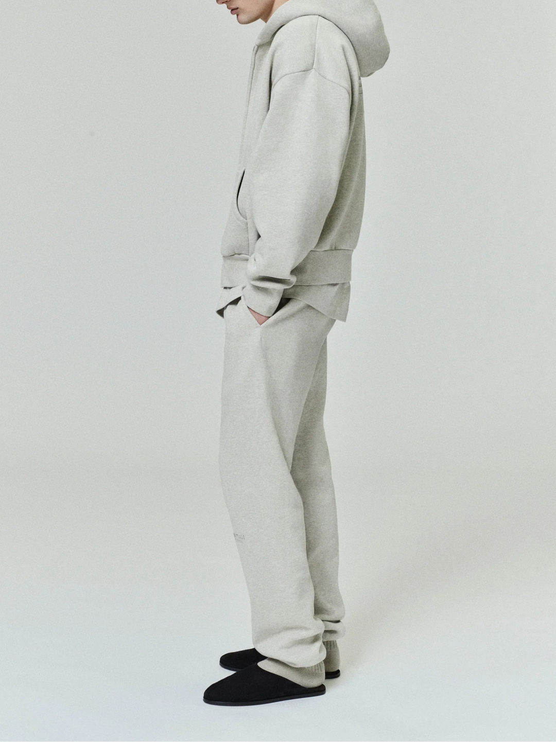 Fear of God ESSENTIALS - Classic Fleece Zip-Up Hoodie