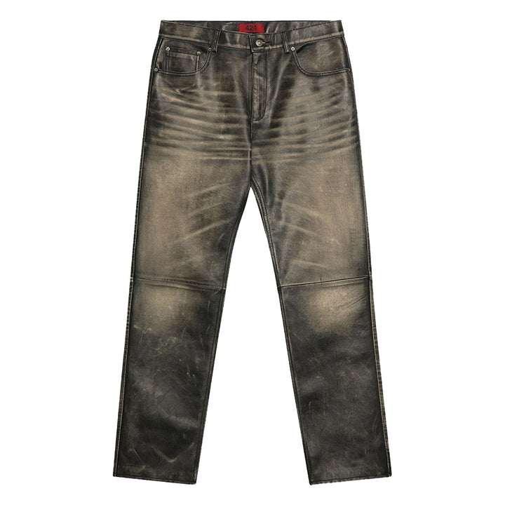 424 - 424 LEATHER FIVEPOCKET