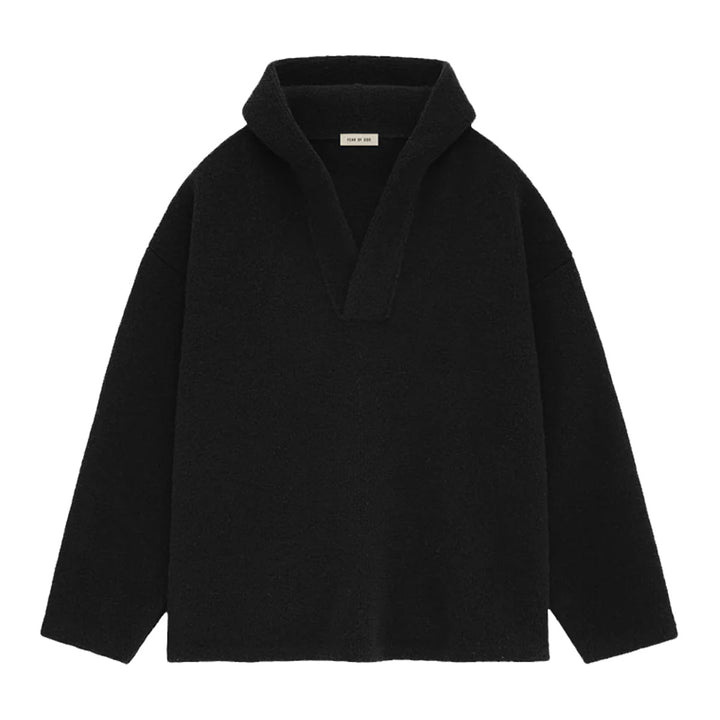 Fear of God - Merino Boucle Polo Hoodie