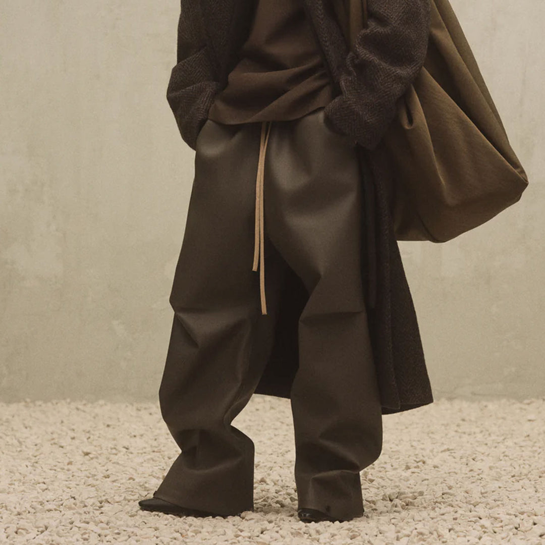 Fear of God - Rubber Knee Pleat Wide Leg Pant