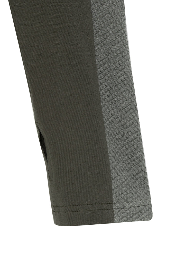 Diffraction Knit Layered Long Sleeve