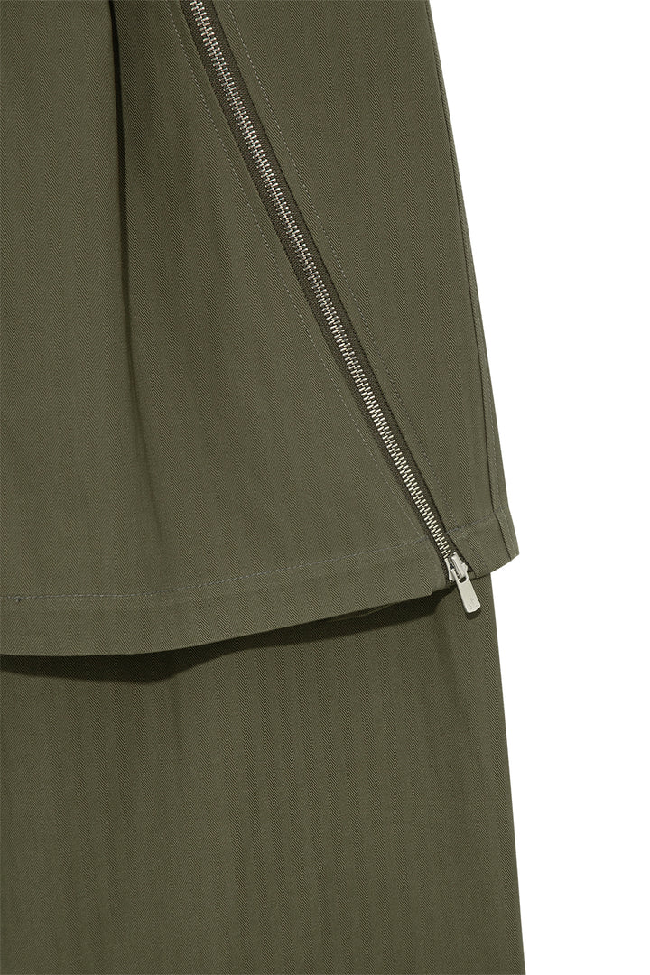 Double Layered Zip Trousers