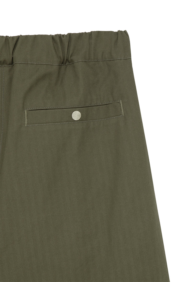 Double Layered Zip Trousers