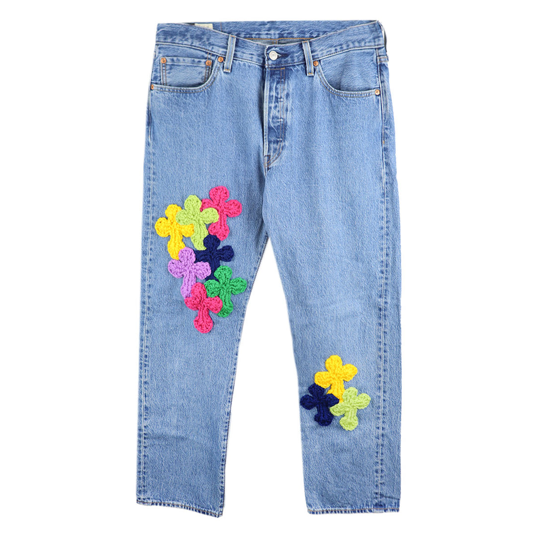 Y.A.R.N. - "Y.A.R.N." x Levi's 501【G type】