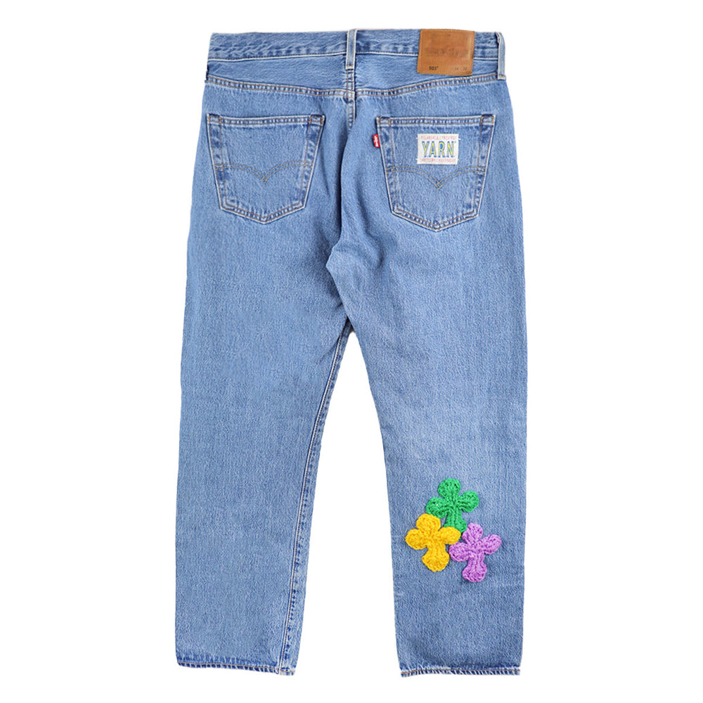 Y.A.R.N. - "Y.A.R.N." x Levi's 501【G type】