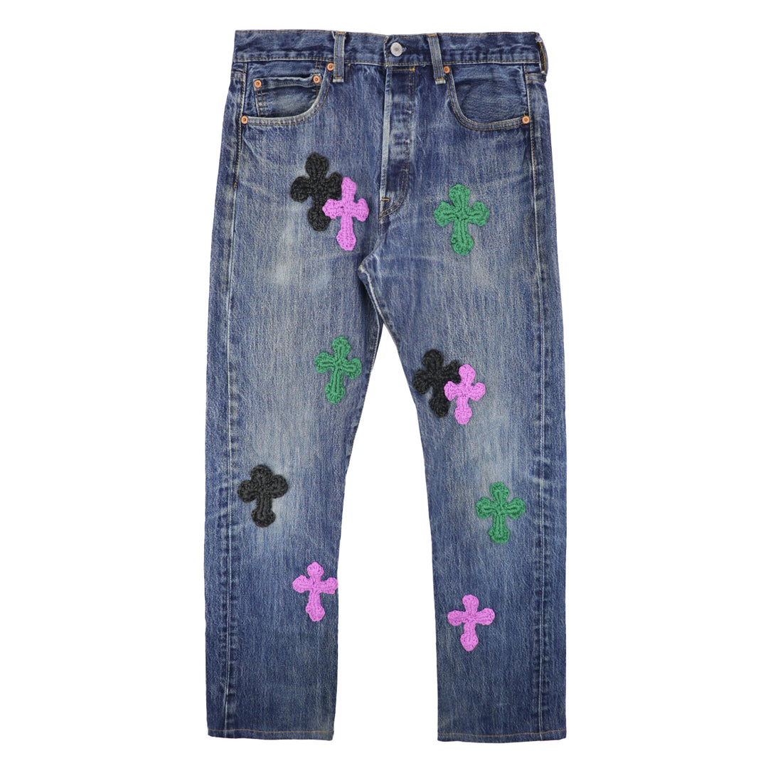Y.A.R.N. - "Y.A.R.N." x Levi's 501【G type】