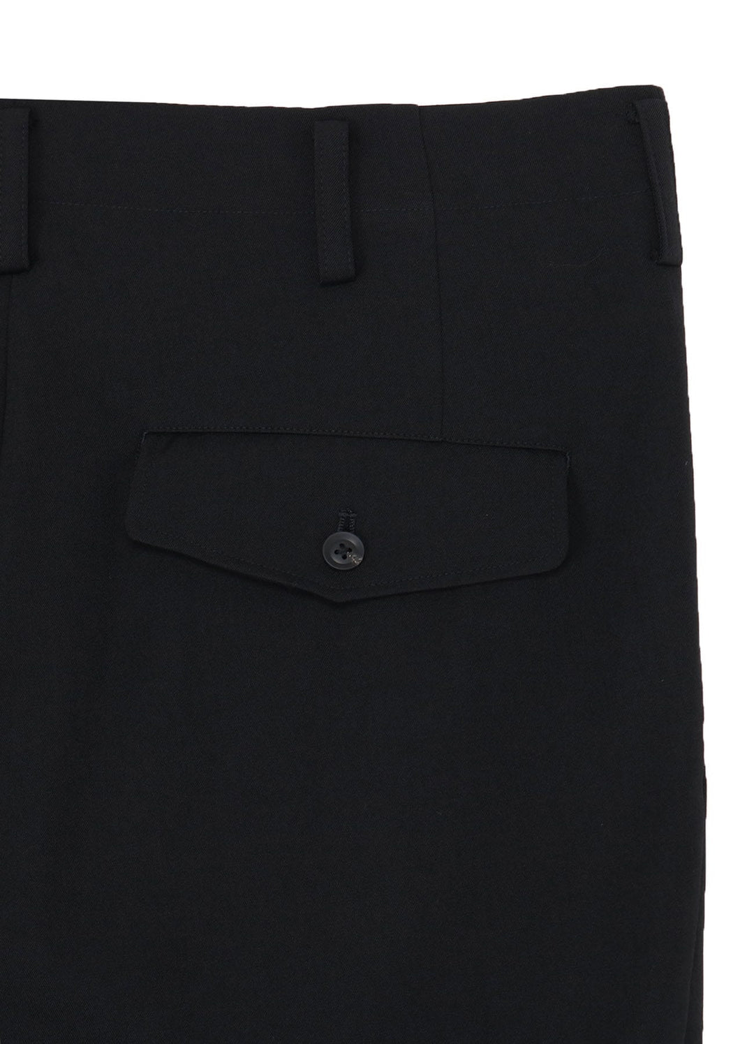 Yohji Yamamoto - WOOL GABARDINE 2TUCKS PANTS