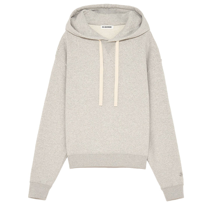 Jil Sander Plus - SWEATSHIRT W/HOODIE EMB