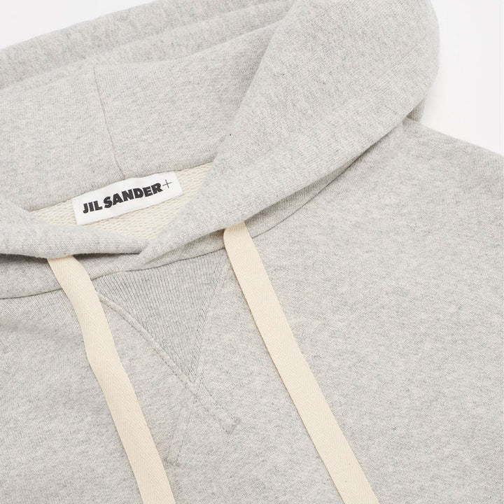 Jil Sander Plus - SWEATSHIRT W/HOODIE EMB