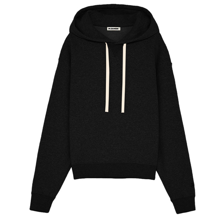 Jil Sander Plus - SWEATSHIRT W/HOODIE EMB
