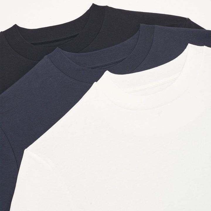 Jil Sander Plus - T-SHIRT LS 3 PACK