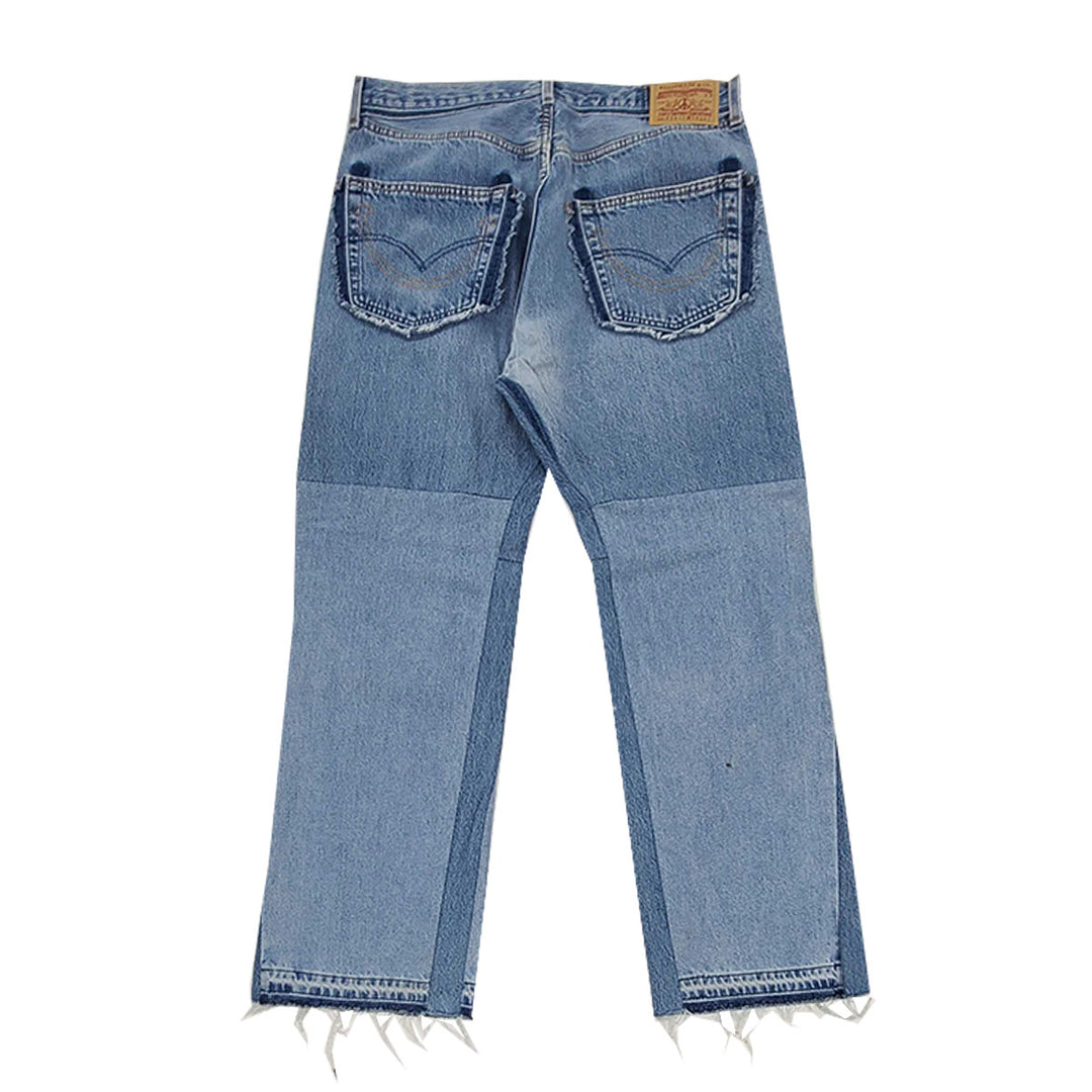 READYMADE - DENIM WIDE FLARE(L)