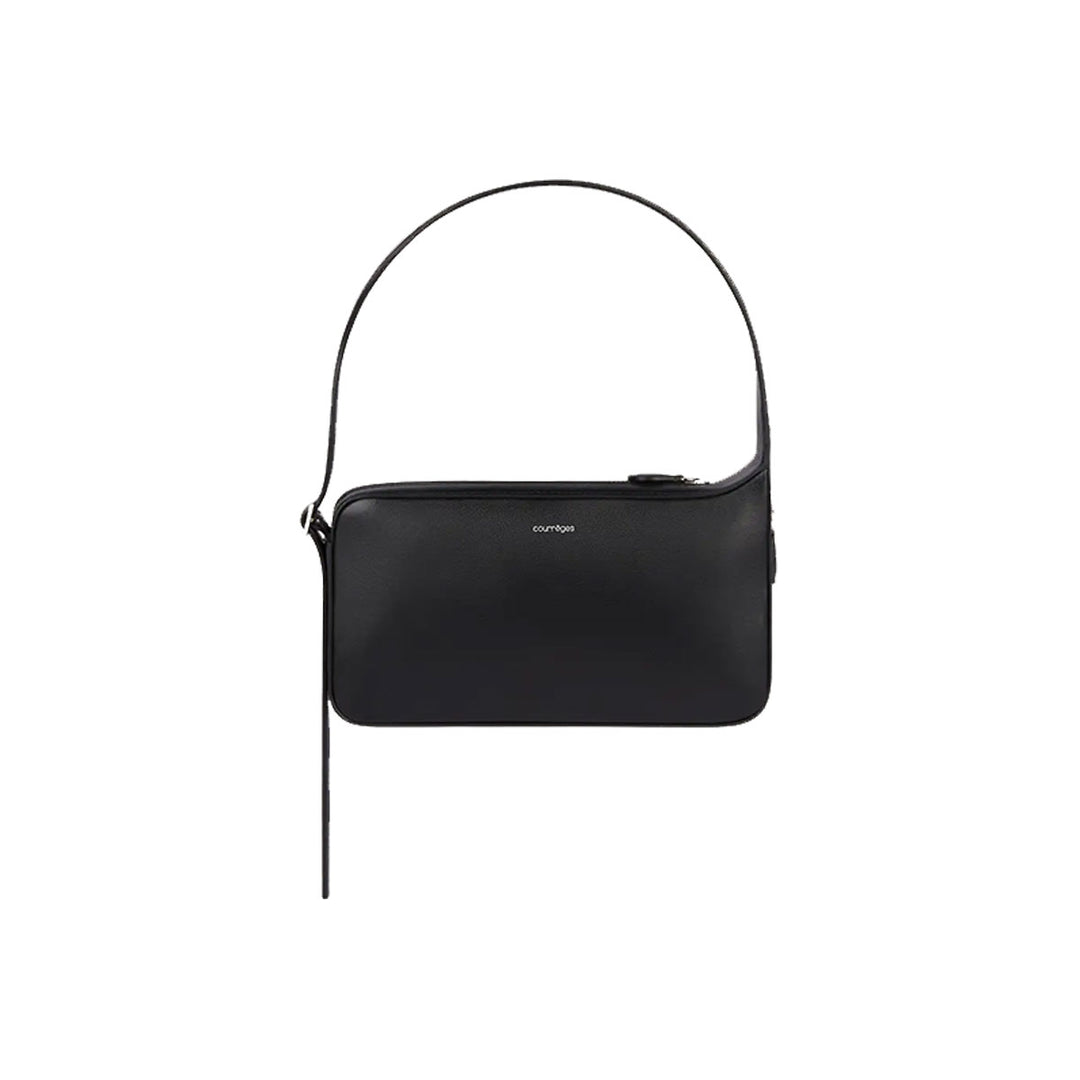 COURREGES - RACER LEATHER BAGUETTE BAG